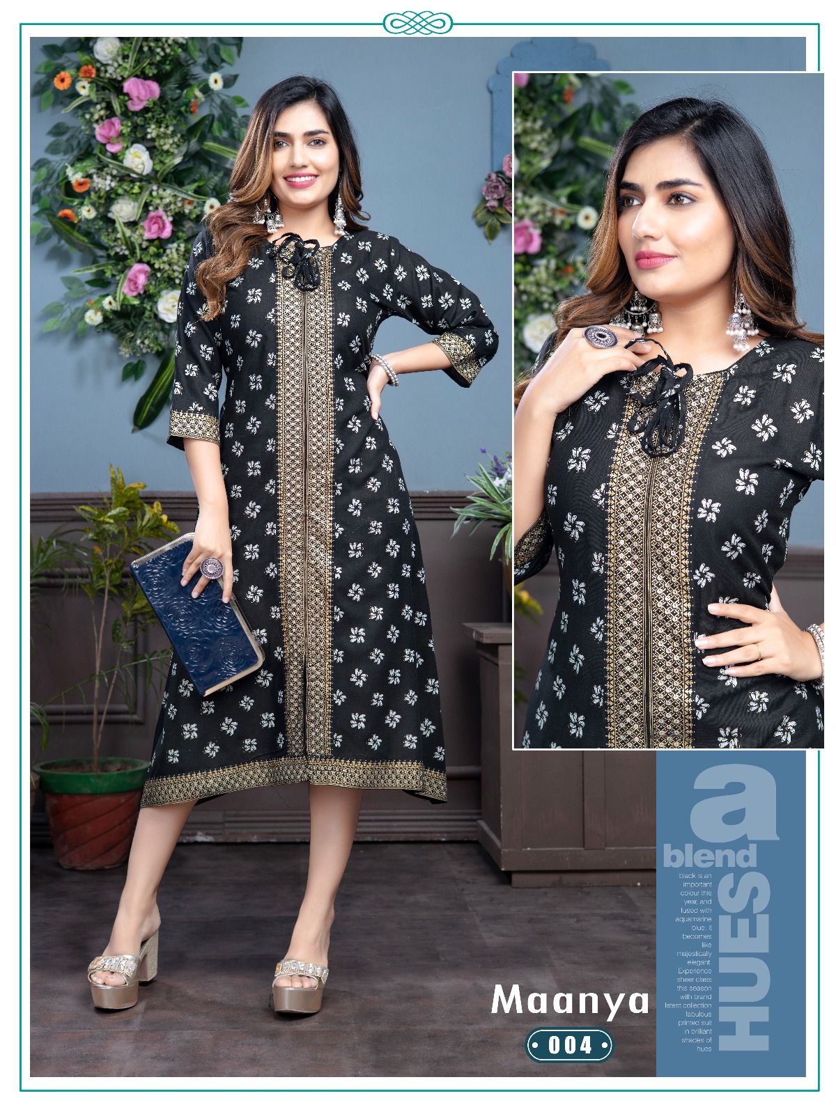 Maanya By Golden Printed Designer Kurtis Catalog
